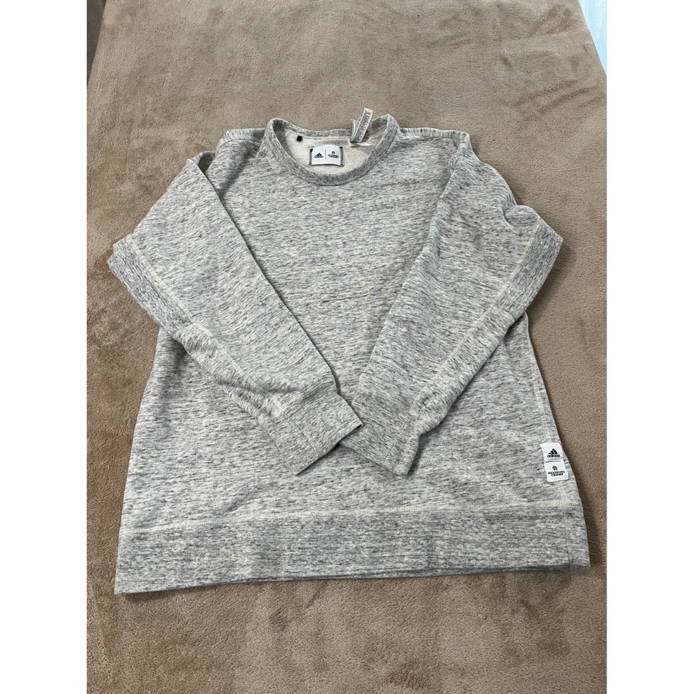 Adidas X Reigning Champ Crewneck Sweatshirt Mens Large Heathered Gray Good